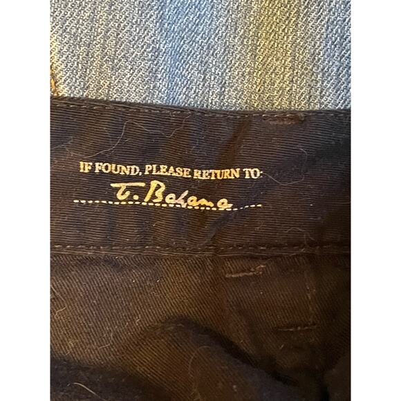 Tommy Bahama Pants Men's 38X32 Coast Island authentic 5 pockets Black $148 - Picture 7 of 14